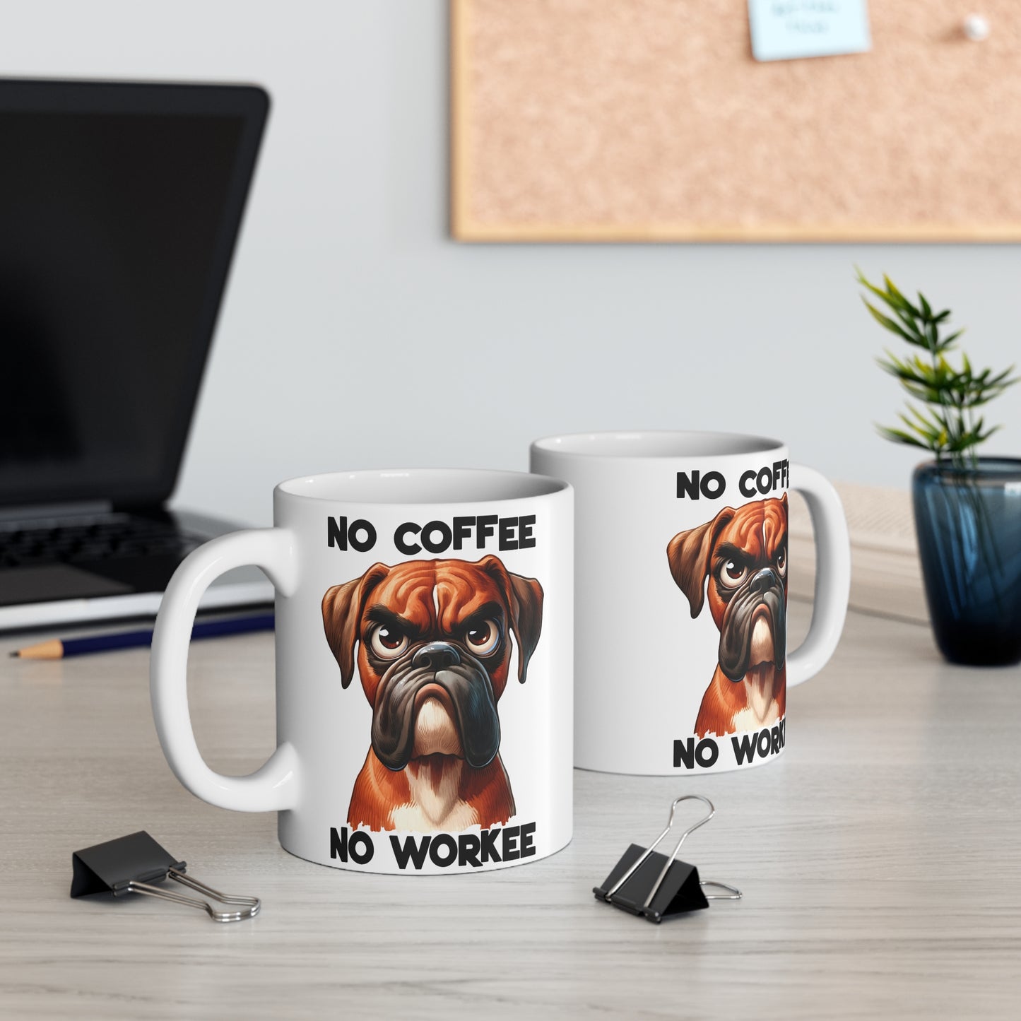 Mug 11oz, No Coffee No Workee