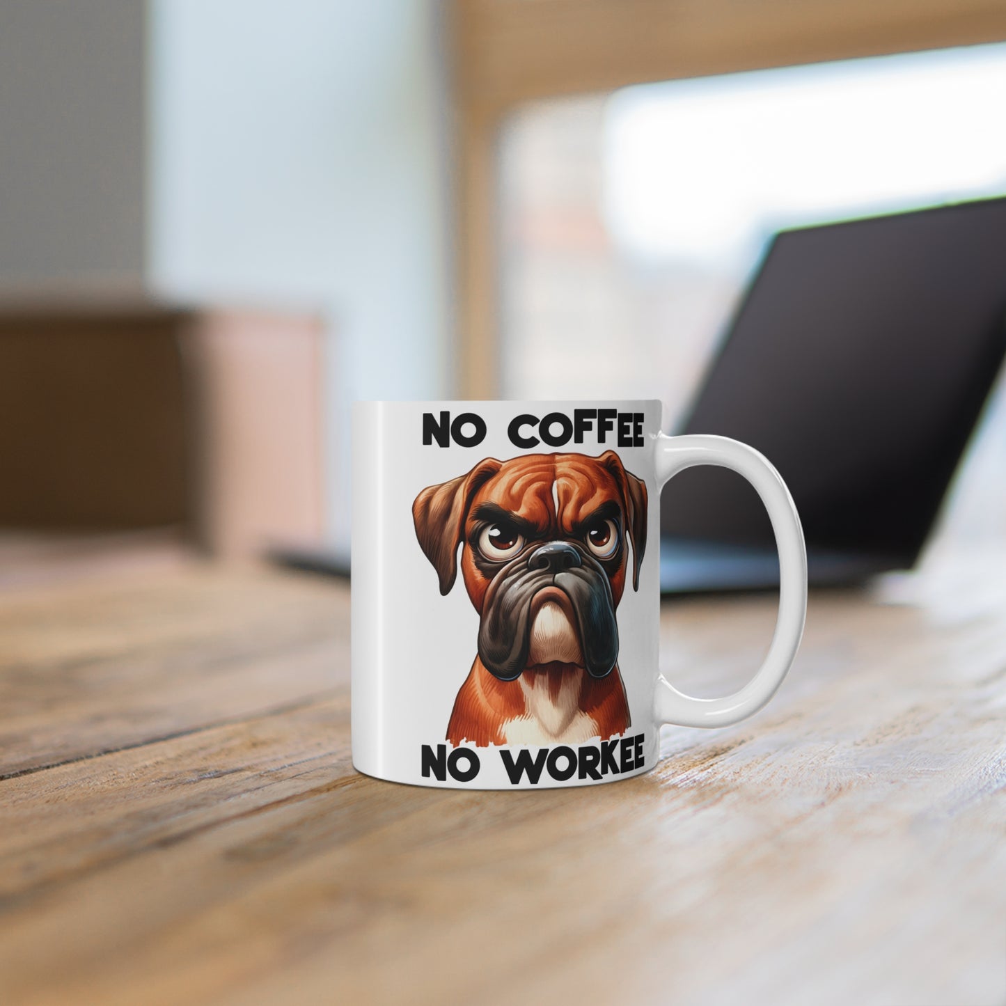 Mug 11oz, No Coffee No Workee